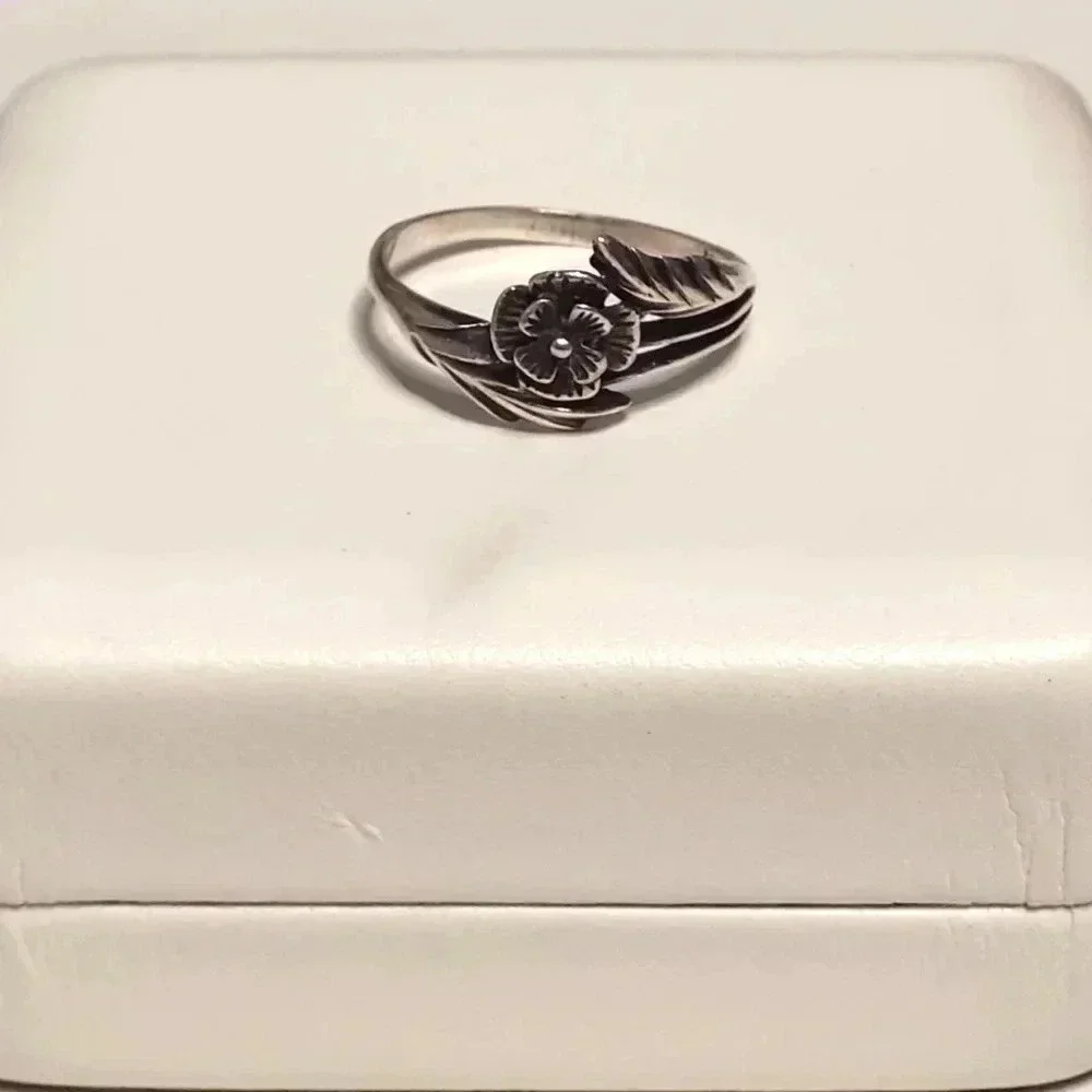 Sterling Boma 🌹Rose🌹 Ring 7.5